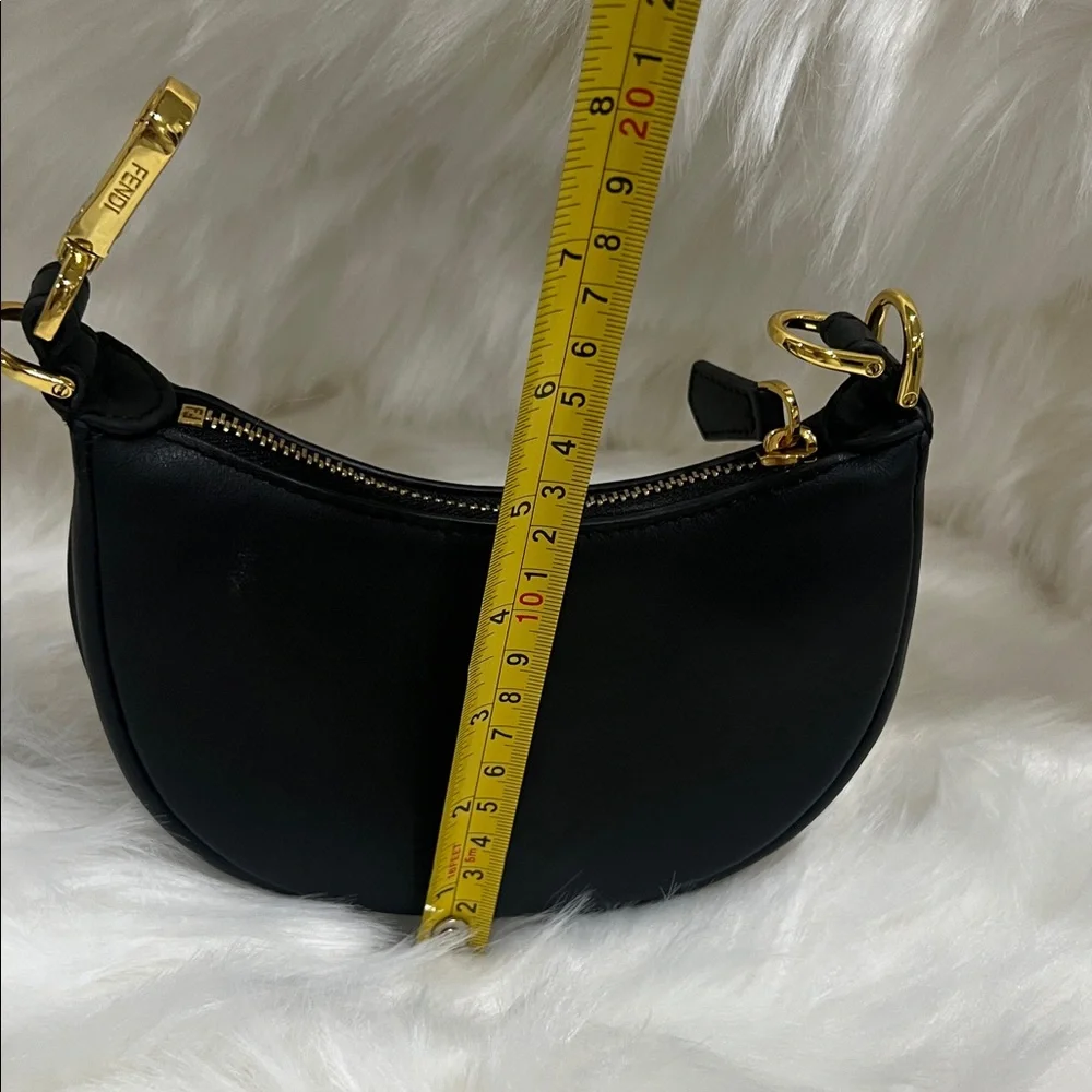 SOLD FENDI Nano Fendigraphy Black Leather $1,199 OBO - Picture 11 of 14